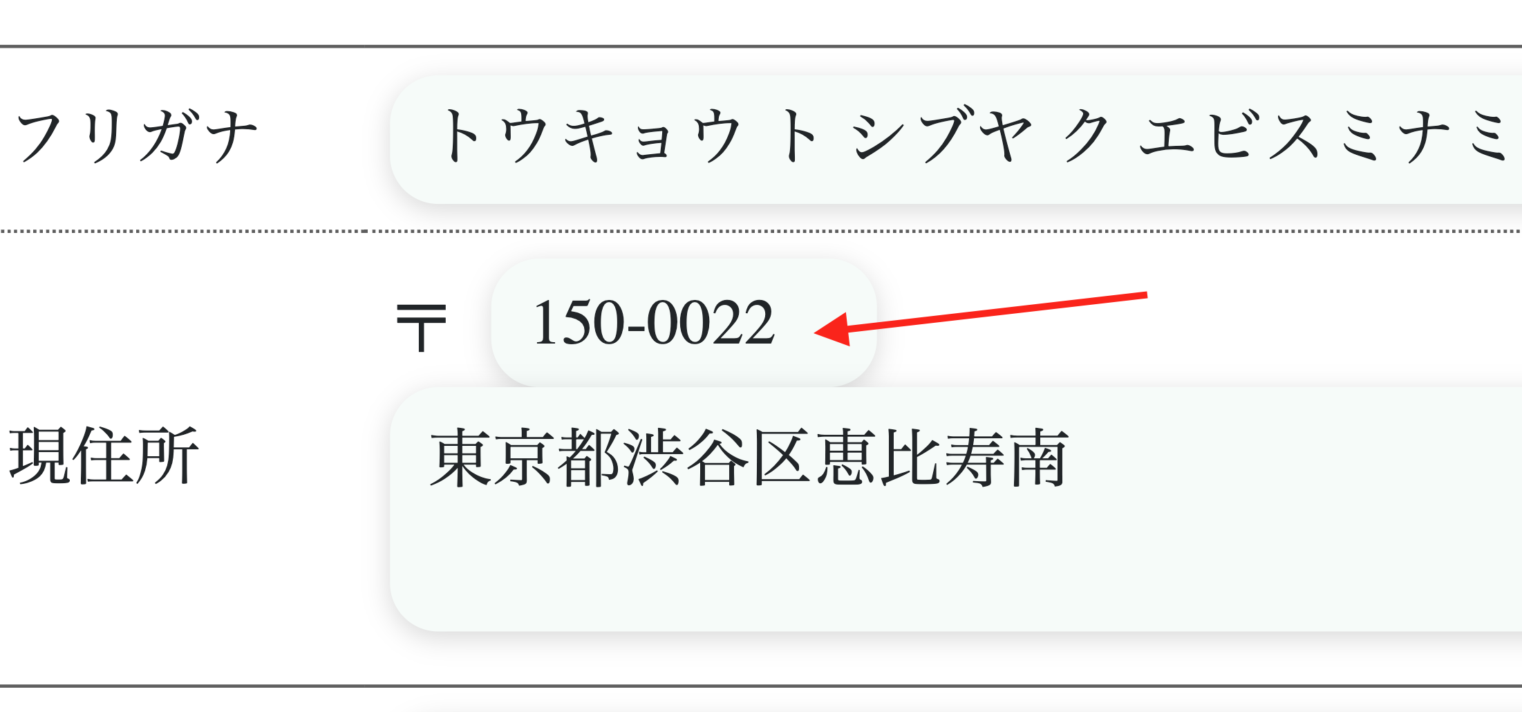Auto Fill Address