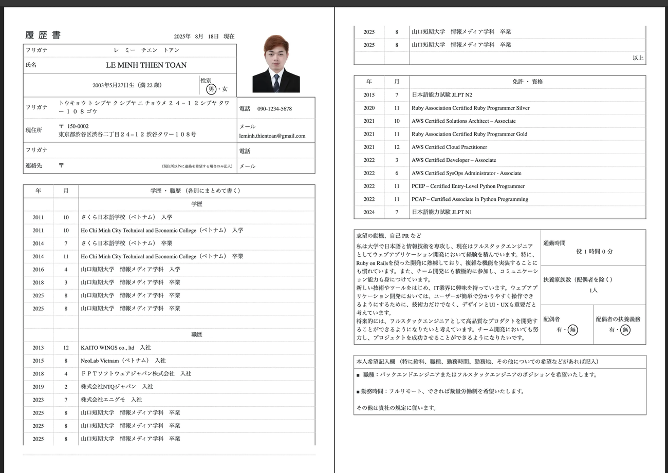 A4 Format